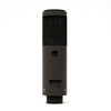 This is a photo of the Sanken CU-55. It is shown at a front facing view. Shown in a dark grey/brown colour on a white background.