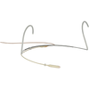 This is a photo of the Sanken COS-11D HWM (head worn microphone. It is facing on a front view and shown in colour beige on a white background.