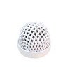This is the Sanken WS-11 Metal mesh windscreen. It is shown in the colour white. It is at a front facing view.